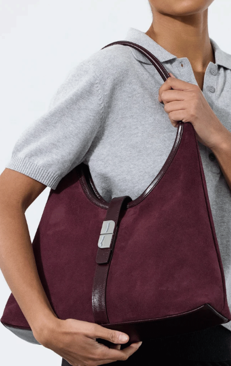 Nat & Nin- Romeo Suede Shoulder Bag