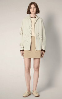 Save the Duck- Jacket with Floral Applique - Barrington's
