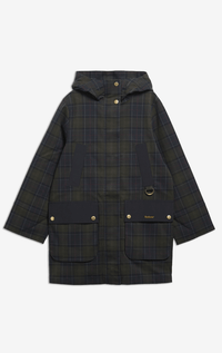 Barbour- Checked Waterproof Jacket