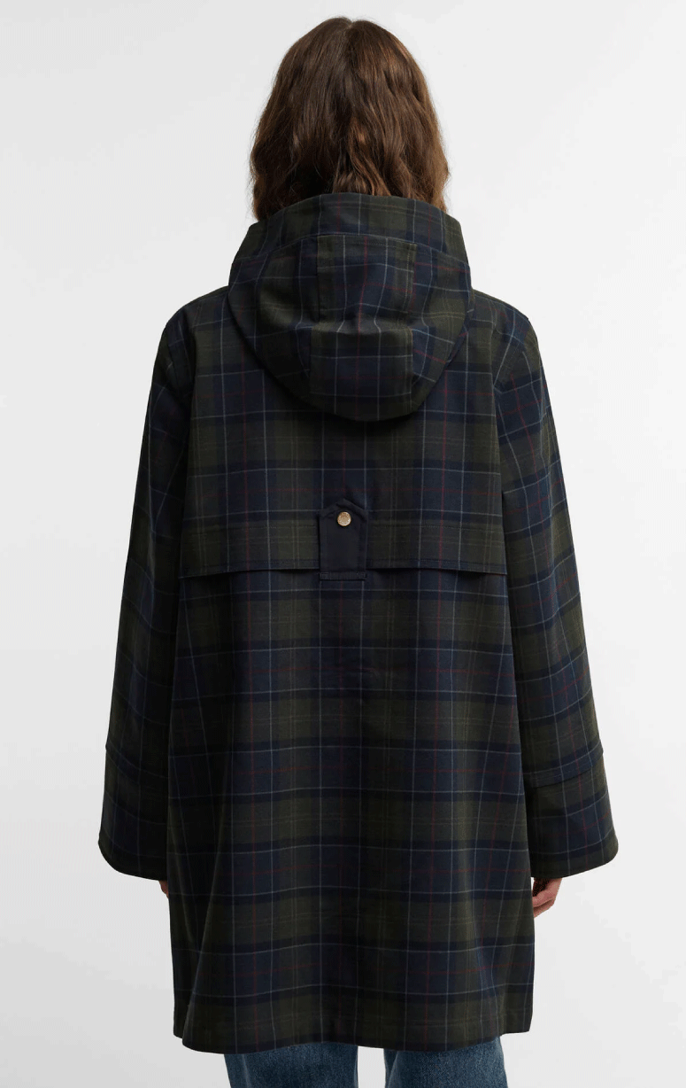 Barbour- Checked Waterproof Jacket