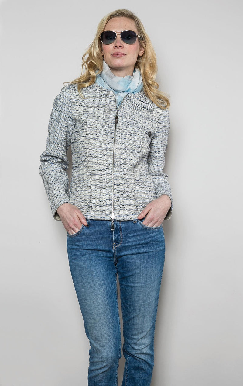 Reversible leather to cloth jacket - Barrington's