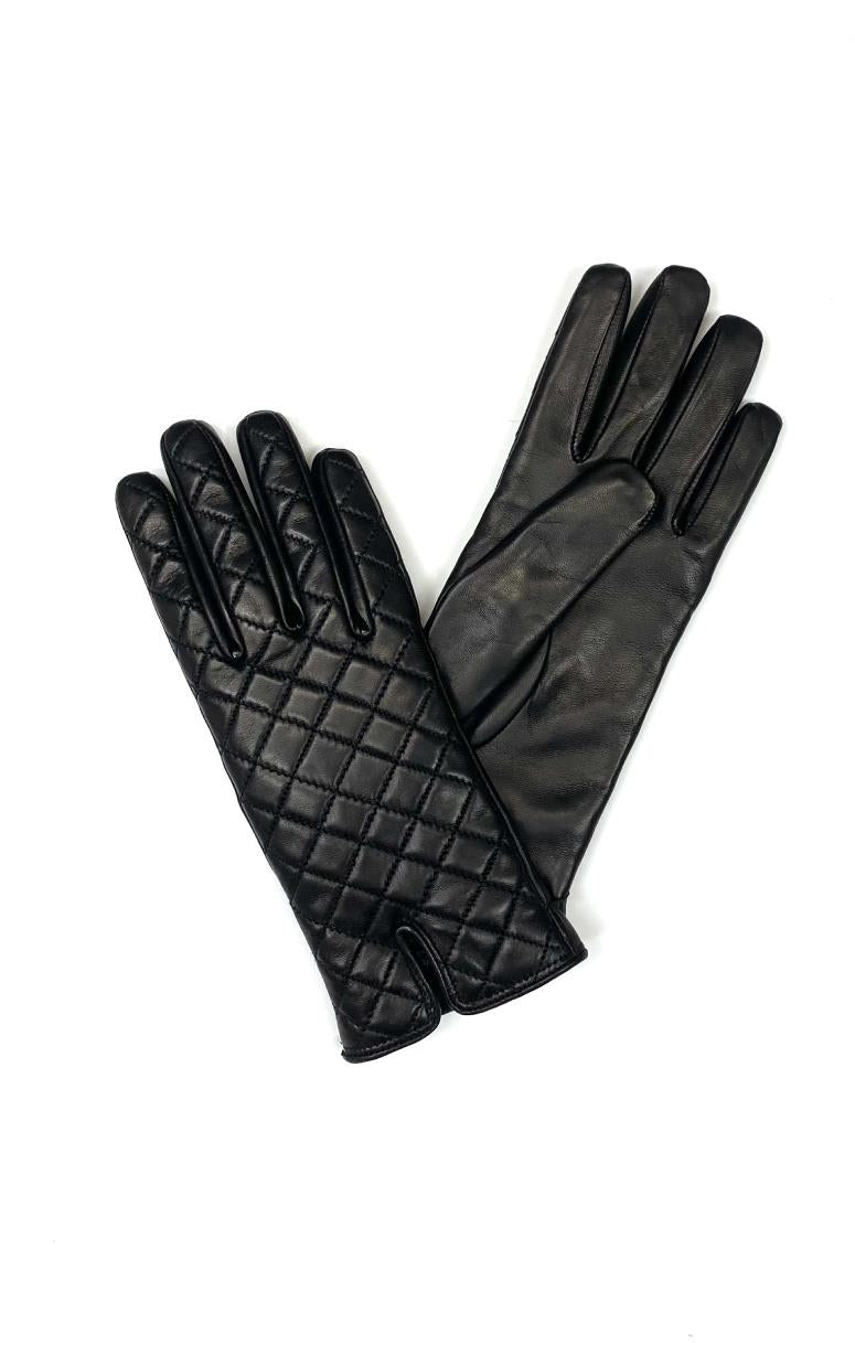 Quilted Leather Gloves | Barrington's