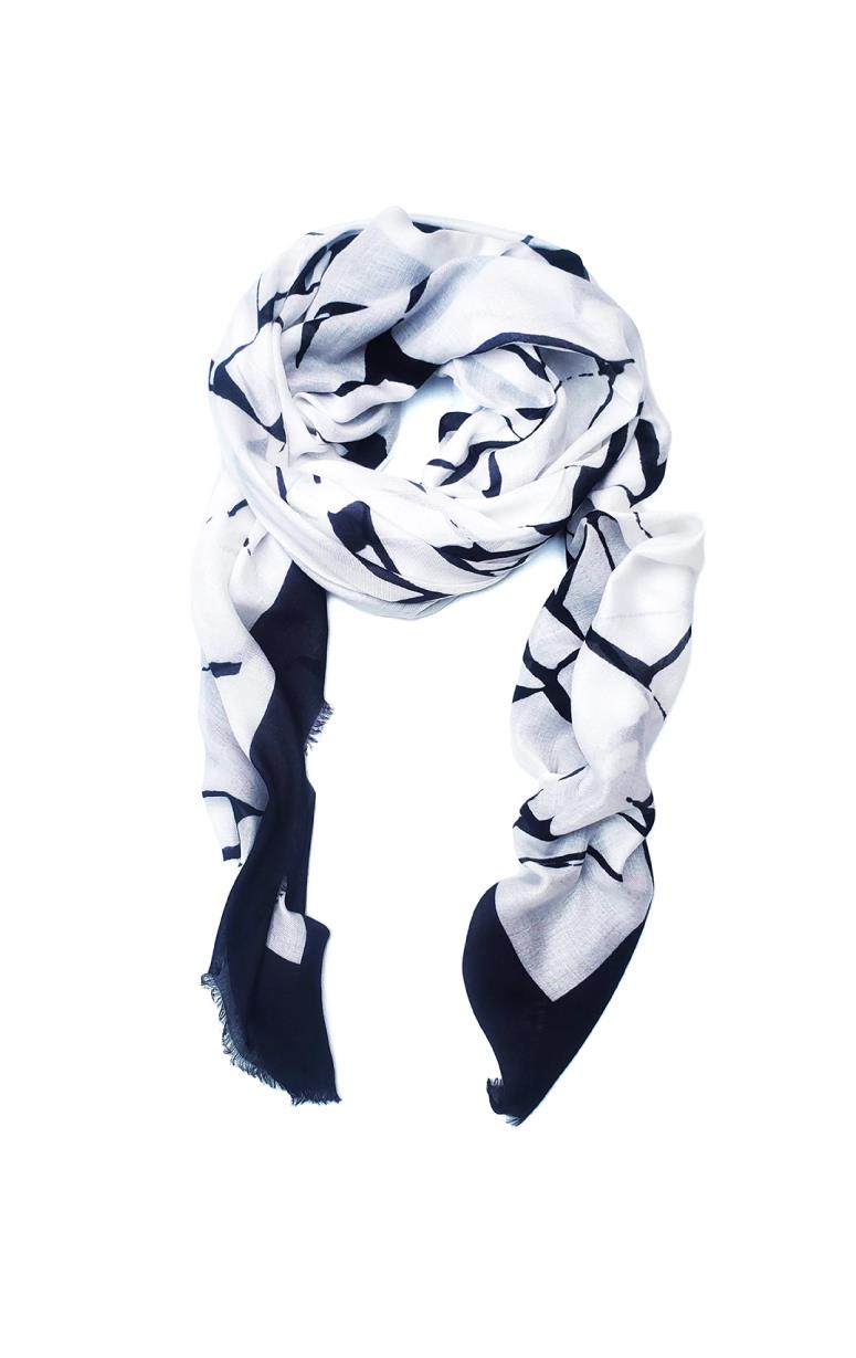 Modal & Cashmere Scarf - Mosaic - Barrington's