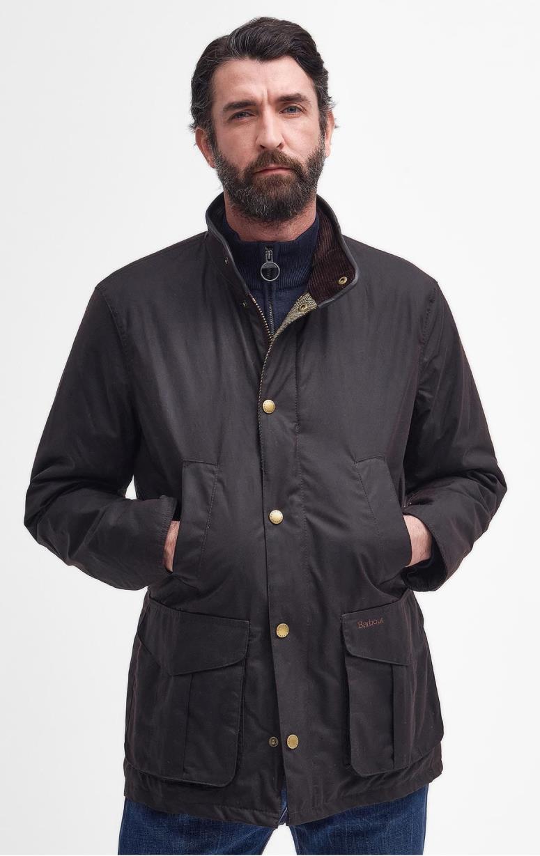 Barbour hereford jacket olive online