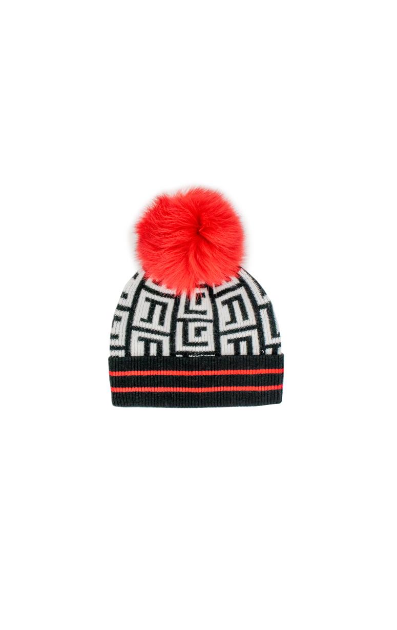 Hat with Geometric Print