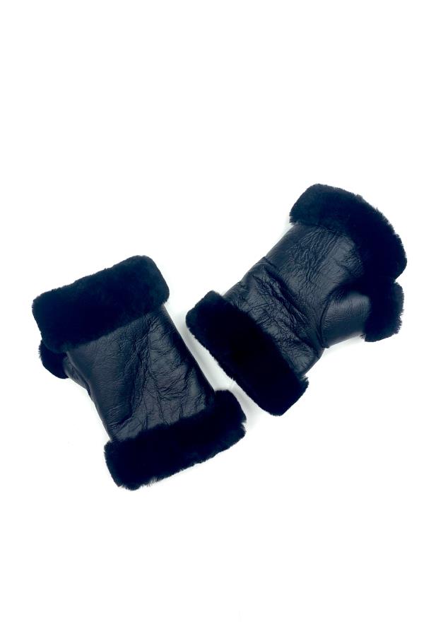 Fingerless Shearling Gloves - Barrington's