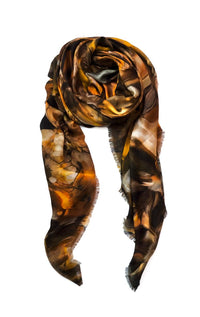 Modal & Cashmere Scarf- Red Sea Stone - Barrington's