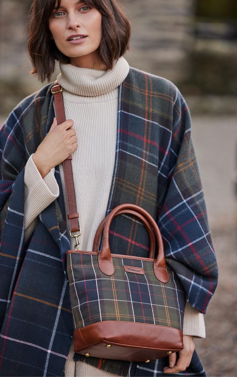 Barbour tote bag red on sale