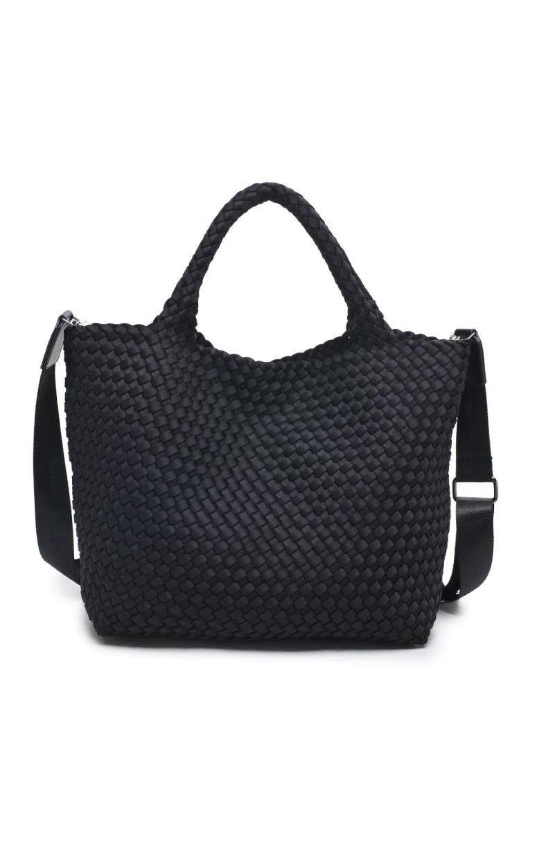 Sky's The Limit - Woven Tote/Crossbody Bag Medium - Barrington's