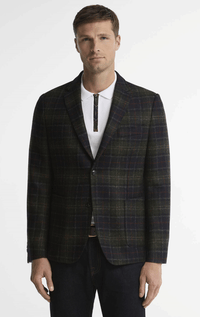 Barbour- Sanders Moons Tartan Blazer