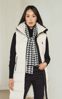 Houndstooth Scarf- - Barrington's