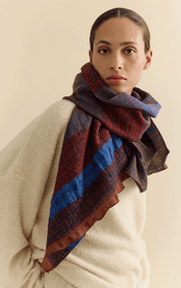 Traits- Wool, Cotton & Silk Scarf