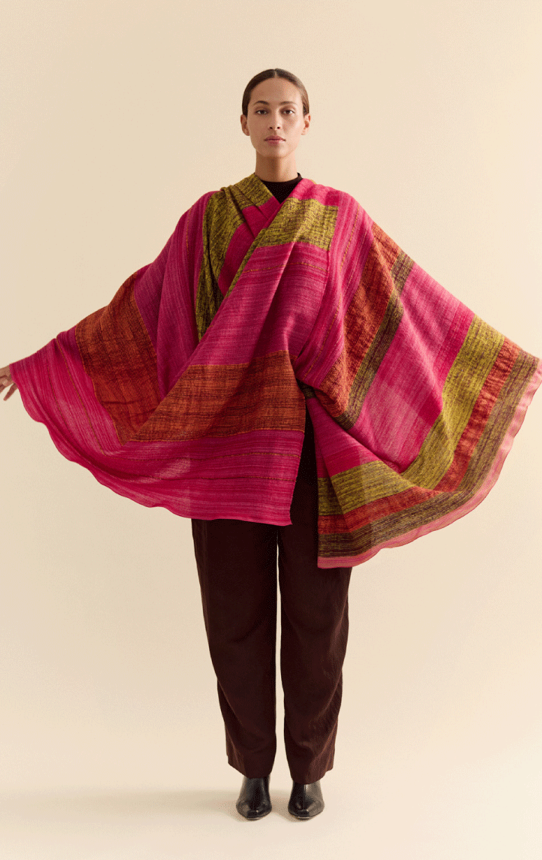 Traits- Wool, Cotton & Silk Scarf