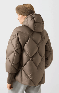 Bogner- Down Filled Jacket with Knit Cuff