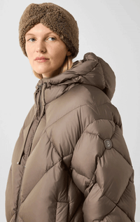Bogner- Down Filled Jacket with Knit Cuff