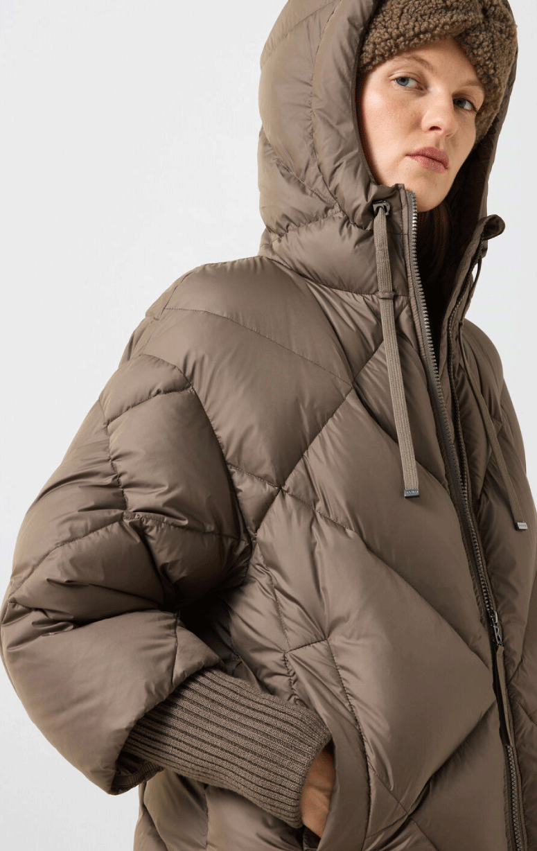 Bogner- Down Filled Jacket with Knit Cuff