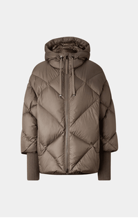 Bogner- Down Filled Jacket with Knit Cuff