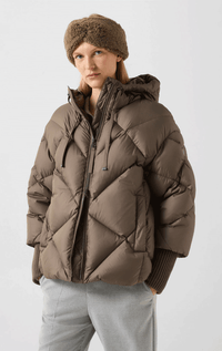 Bogner- Down Filled Jacket with Knit Cuff