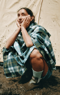 Barbour - Tartan Showerproof Packable Poncho - Barrington's