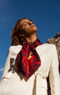 Petit Jean- Silk Square Scarf