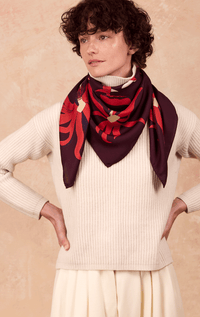 Petit Jean- Silk Square Scarf
