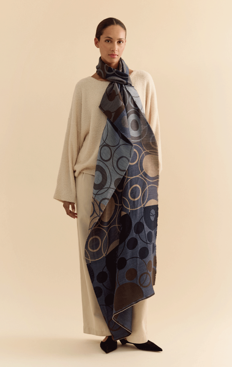 Traits- Wool & Silk Scarf