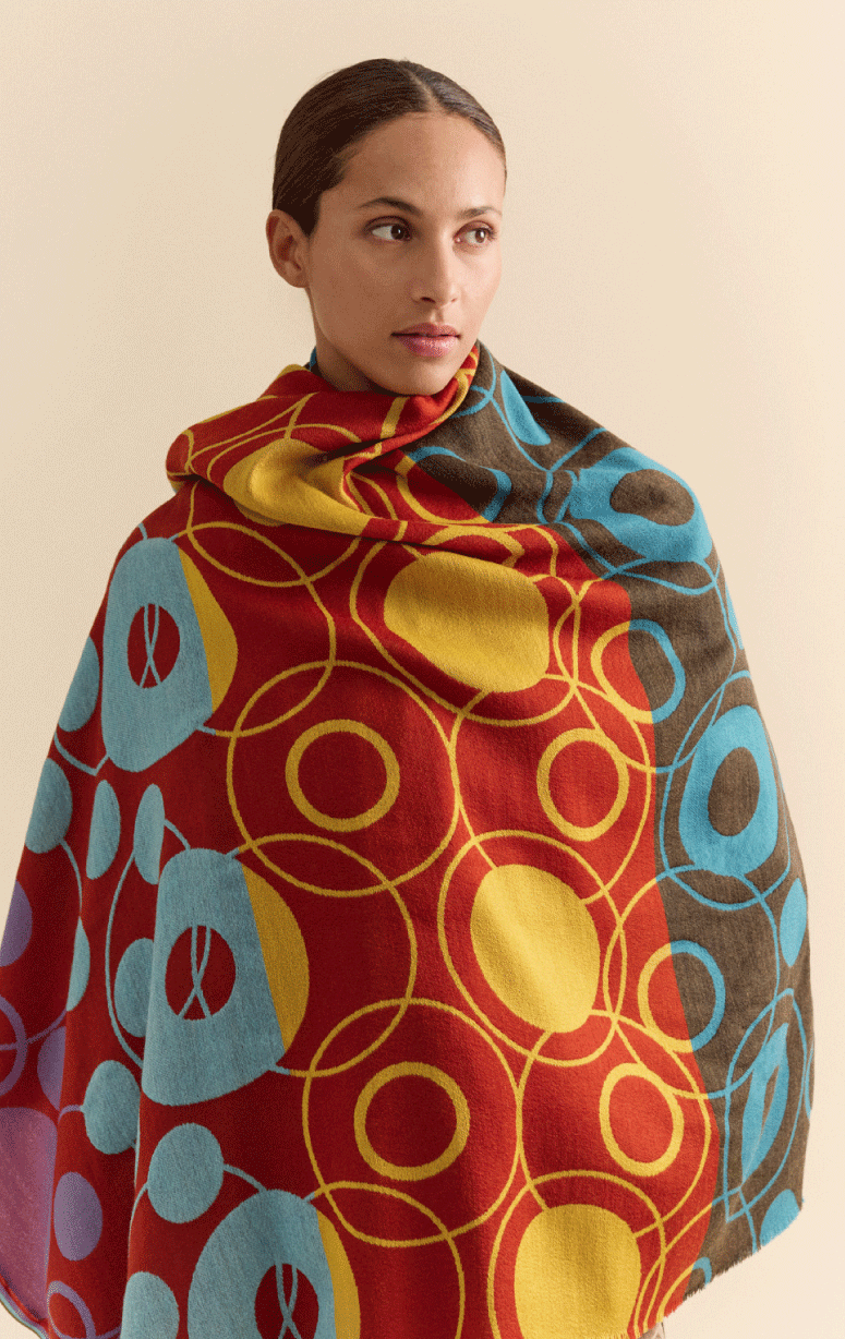 Traits- Wool & Silk Scarf