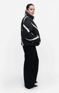 Marimekko- Striped Puffer Jacket