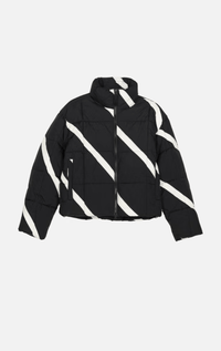 Marimekko- Striped Puffer Jacket