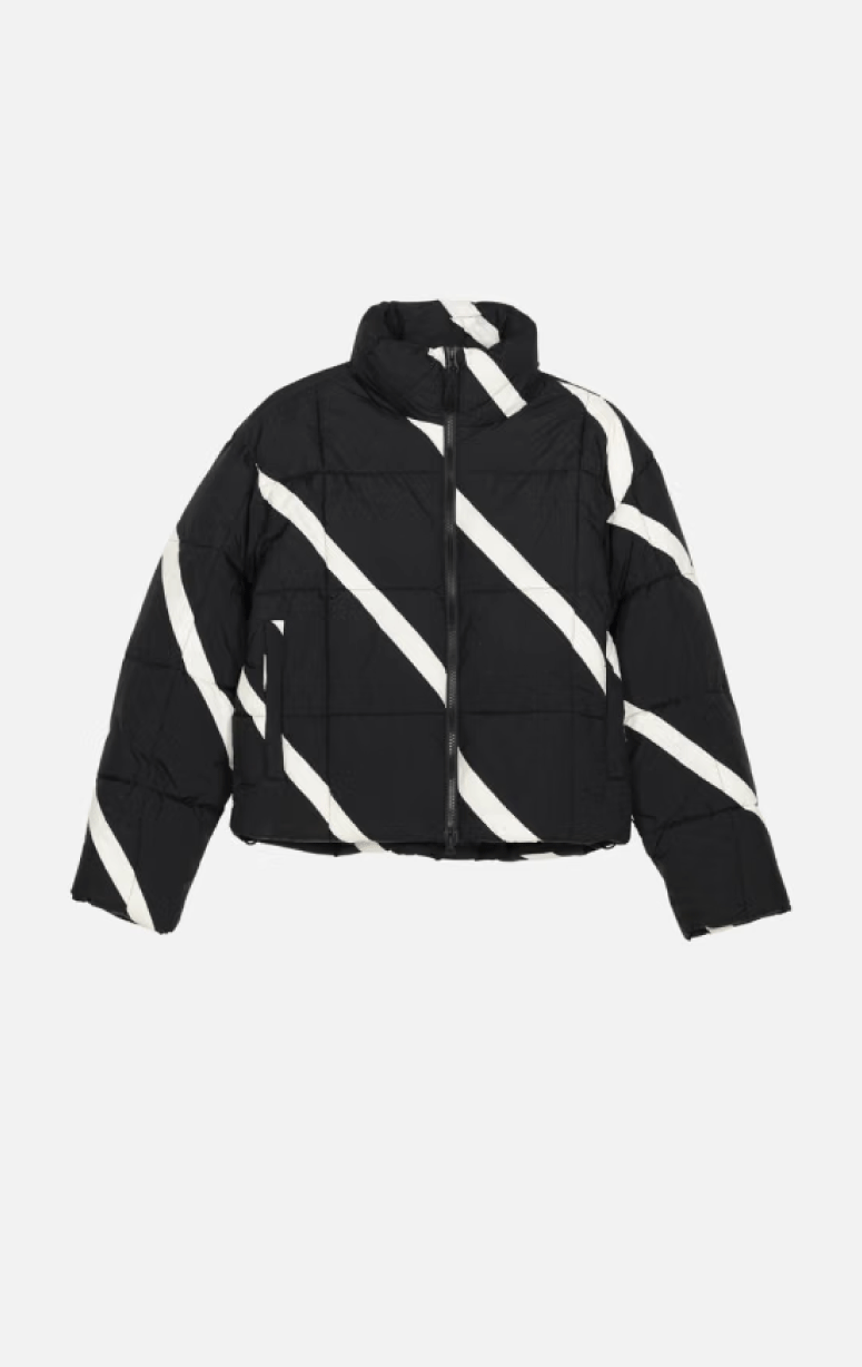 Marimekko- Striped Puffer Jacket