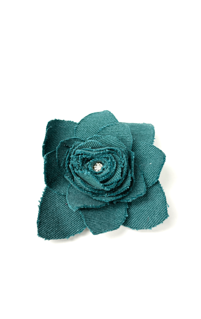 Handmade Recycled Fabric Brooch - Barrington's