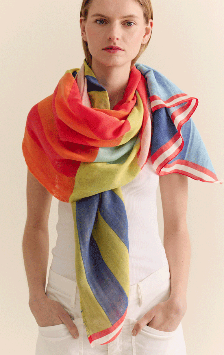 Traits- Cotton & Silk Scarf