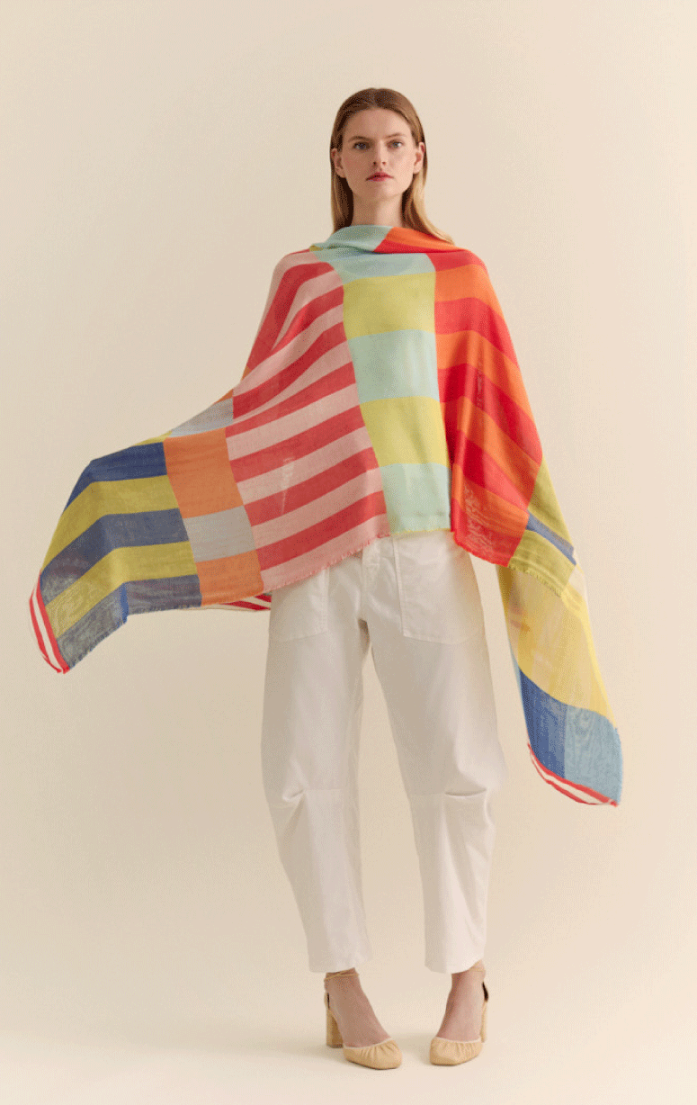 Traits- Cotton & Silk Scarf