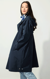 Pret Pour Partir- Oversized Jacket with Gathered Waist