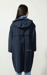 Pret Pour Partir- Oversized Jacket with Gathered Waist
