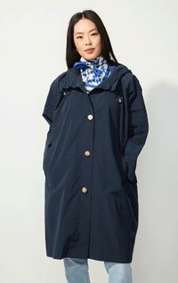 Pret Pour Partir- Oversized Jacket with Gathered Waist