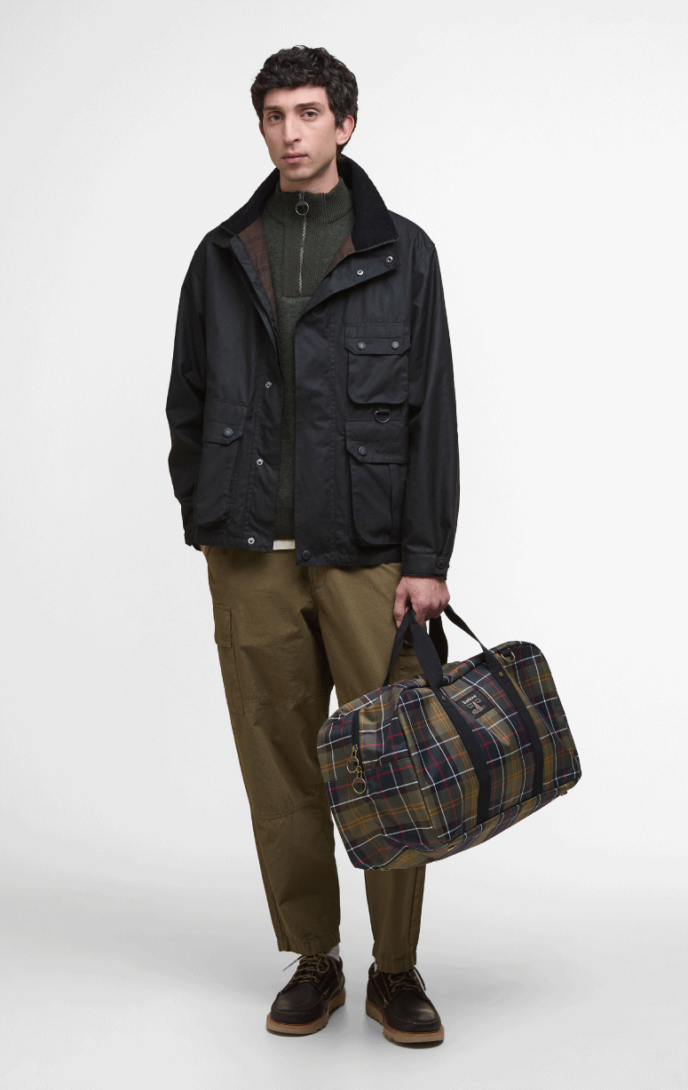 Barbour Tartan Duffle Bag