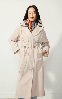 HISO- Belted Trench Coat