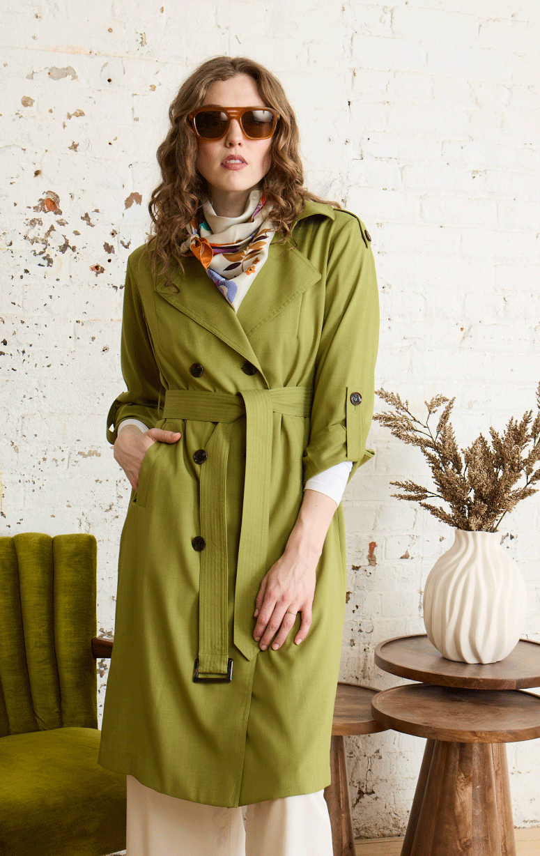 Adroit - Relaxed Trench Coat - Barrington's