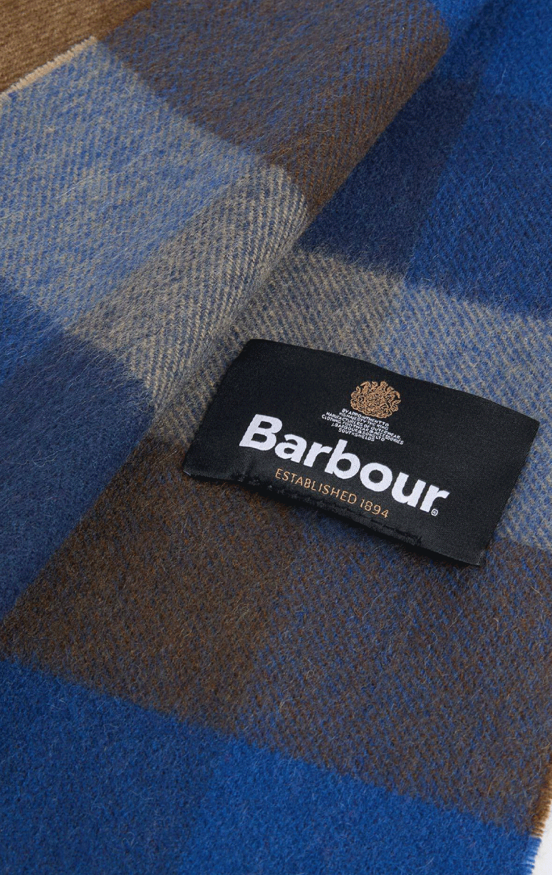 Barbour- Lambswool Tattersall Scarf