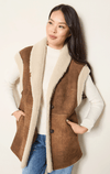 HISO- Reversible Shearling Vest - Barrington's