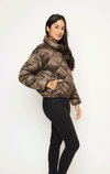 Violanti- 3/4 Down-filled Jacket with Stud Detail - Barrington's