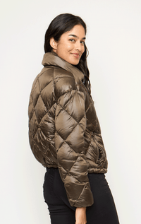 Violanti- 3/4 Down-filled Jacket with Stud Detail - Barrington's