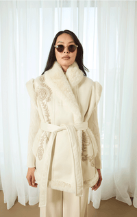 Violanti- Faux Shearling Vest - Barrington's