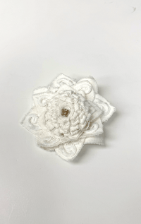 Handmade Recycled Fabric Brooch - Barrington's