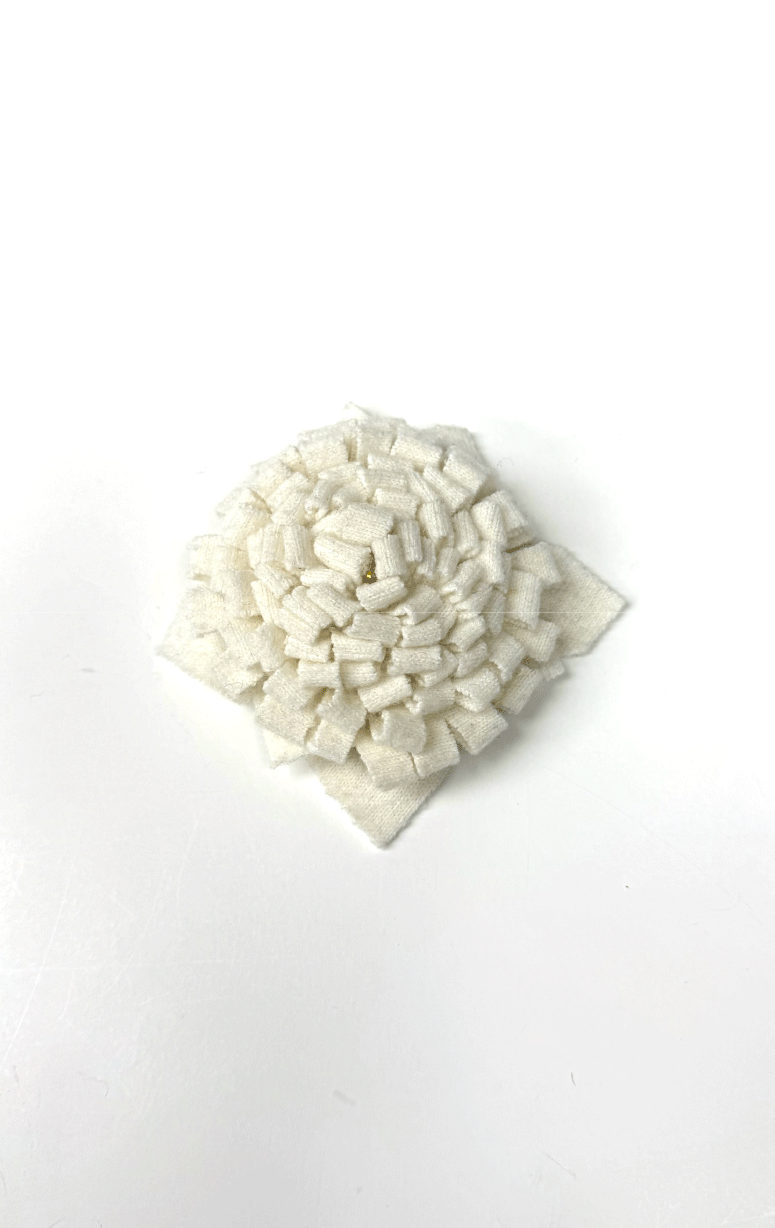 Handmade Recycled Fabric Brooch - Barrington's