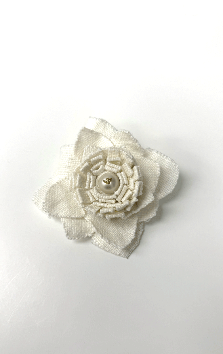 Handmade Recycled Fabric Brooch - Barrington's