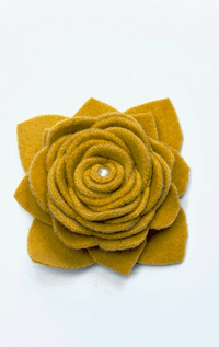 Handmade Recycled Fabric Brooch