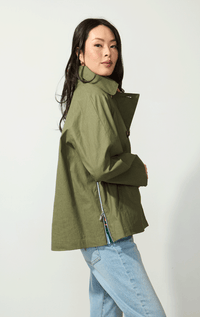 Pret Pour Partir- Coated Linen Jacket
