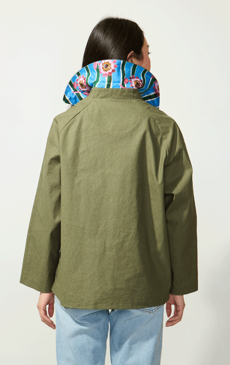 Pret Pour Partir- Coated Linen Jacket